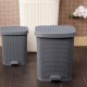 Rattan Trash Can Large